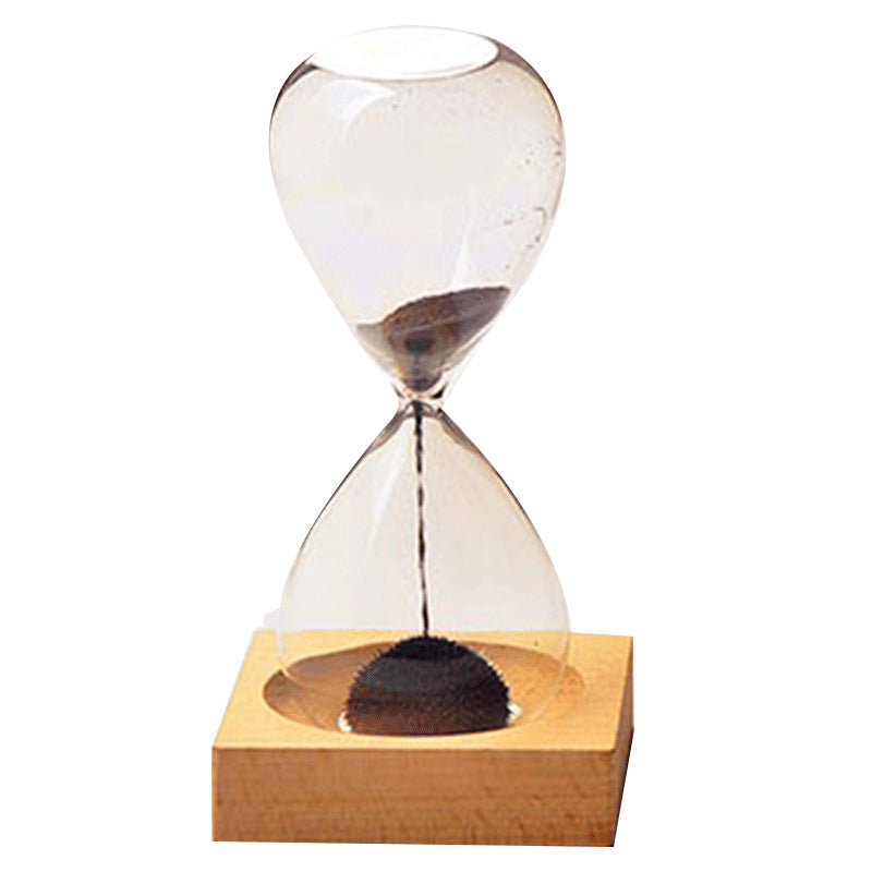 Magnetic Sand Hourglass Desk Toy 4