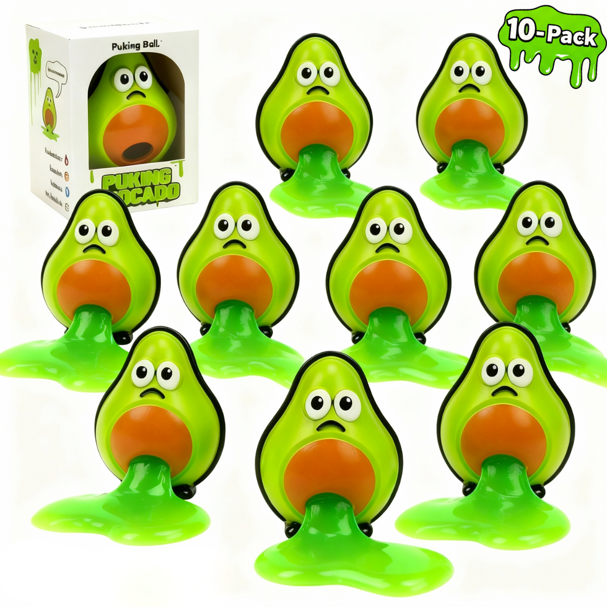Puke Avocado – Slime Squishy 3