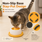 Cat Lick Bowl – Slow Feeder Treat Mat with Suction Base 5