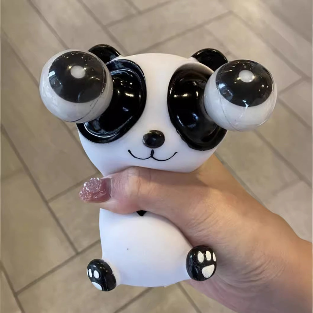Popping Eyes Panda Squeeze Toy 1