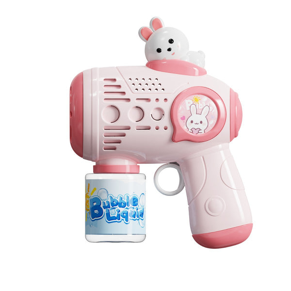 Electric Gatling Bubble Gun – Leak-Proof 1