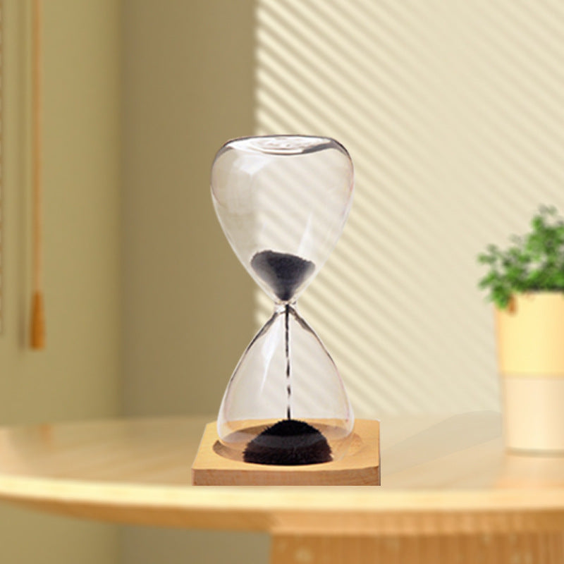 Magnetic Sand Hourglass Desk Toy 3