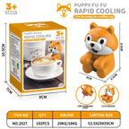 Blowing Puppy – gift box and size