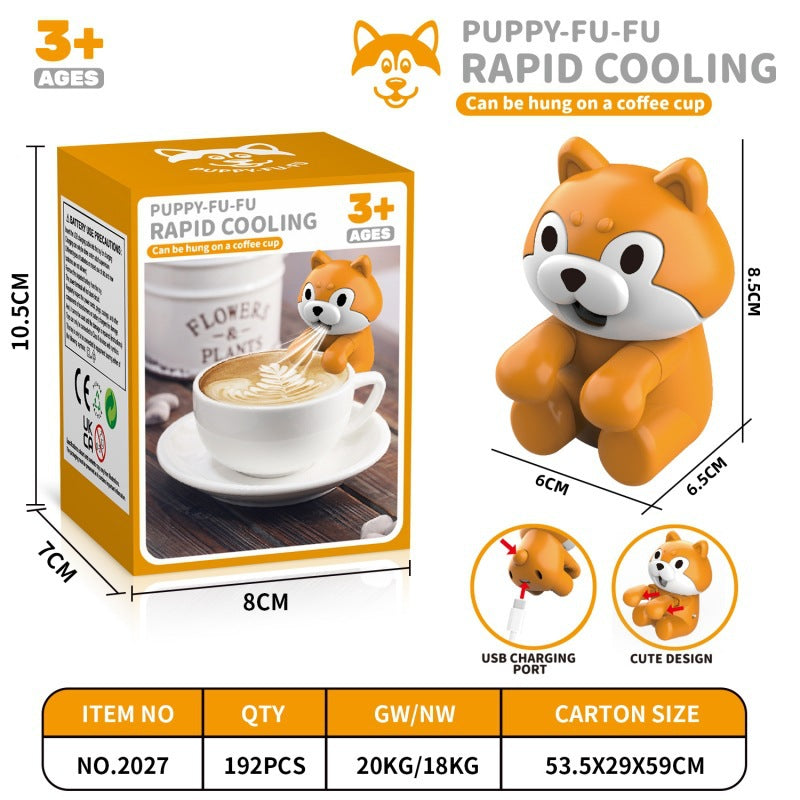 Blowing Puppy – gift box and size