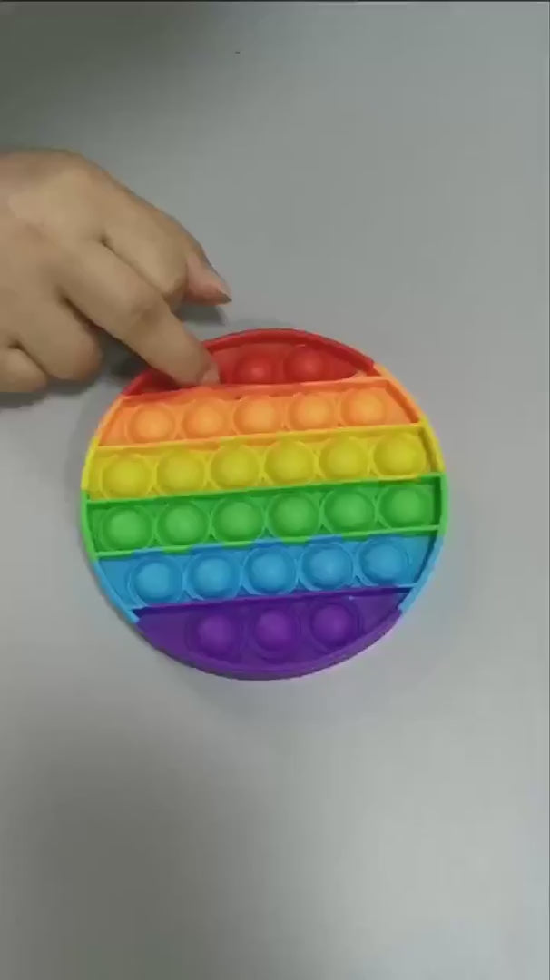 Rainbow Pop It Fidget Board video